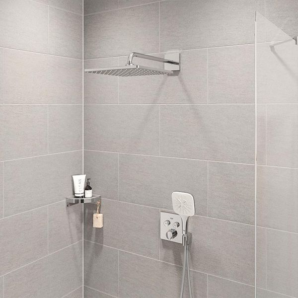 Душова система прихованого монтажу термостатична Grohe QuickFix Precision SmartControl Cube 34876000 CV033248 фото