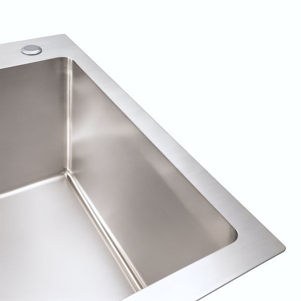 Комплект кухонної мийки Platinum Handmade 650х450х230 KN36 3.0/1.5 pl23596 фото
