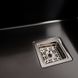 Мойка Platinum Handmade PVD HSBB 50*45 черная (квадратный сифон 3,0/1,0) 37668 фото 5