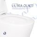 Унитаз подвесной Qtap Scorpio безободковый Ultra Quiet с сиденьем Soft-close QT14332380AW SD00050898 фото 2