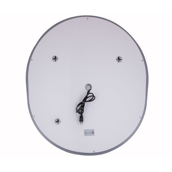 Дзеркало Qtap Gemini 800х700 з LED-підсвічуванням Touch, з антизапотіванням, з димером, рег. темп. кольору (3000-6500K) QT2578R8070 SD00052317 фото