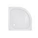 Душевой поддон Kapielka ST90x90x14 низкий, полукруглый, диаметр слива 52 мм Lidz SD00050723 фото 5