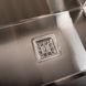 Кухонна мийка Platinum Handmade HSB 580х430х220 (квадратний сифон,3.0/1.0) 36727 фото 3