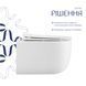 Унитаз подвесной Qtap Taurus безободковый с сиденьем Soft-close QTTAU26W45428 SD00051552 фото 6