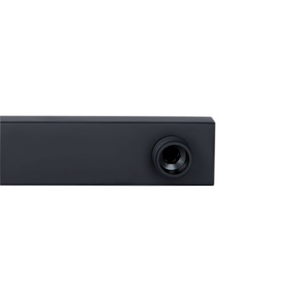 Кронштейн для верхнего душа Qtap Trubice 400 мм прямоугольный QTTRU120BLM45929 Black Matt SD00052053 фото