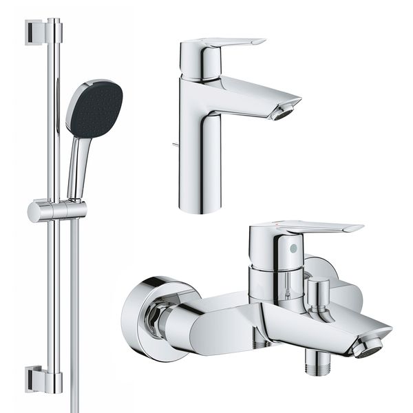 Комплект смесителей для ванной комнаты Grohe QuickFix Start UA202301MQ CV030619 фото