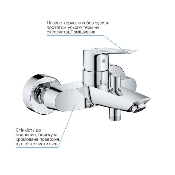 Комплект смесителей для ванной комнаты Grohe QuickFix Start UA202301MQ CV030619 фото