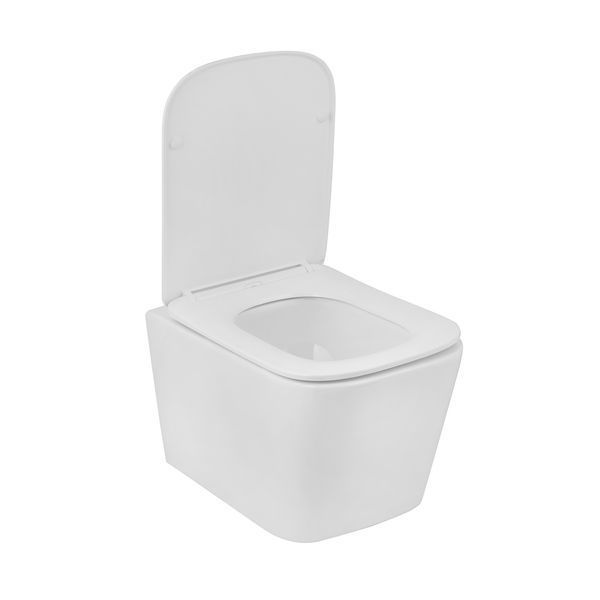 Комплект 4 в 1: Инсталляция GROHE Solido 3 в 1 3884966Q + Унитаз безободковый Kroner Eifel WHI483429 TORNADO (3884966KE483429) CV033819 фото