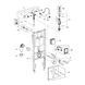 Комплект 4 в 1: Инсталляция GROHE Solido 3 в 1 3884966Q + Унитаз безободковый Kroner Eifel WHI483429 TORNADO (3884966KE483429) CV033819 фото 3