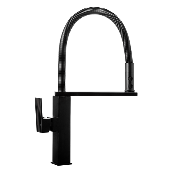 Комплект кухонной мойки Kroner KRP Schwarze 5843HM PVD BLK03 nero SL43357 фото