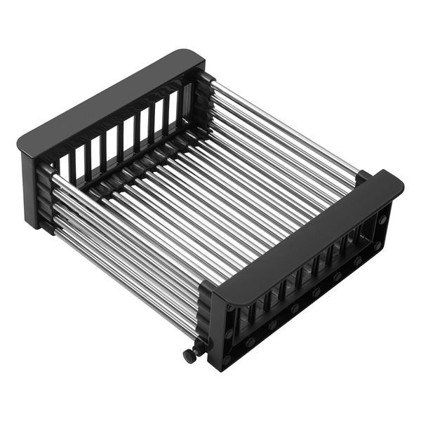 Комплект кухонной мойки Kroner KRP Schwarze 5843HM PVD BLK03 nero SL43357 фото