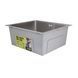 Мийка для кухні інтегрована під стільницю Lidz Handmade H4843 Brushed Steel 3,0/1,0 мм LDH4843BRU49441 SD00055565 фото 4
