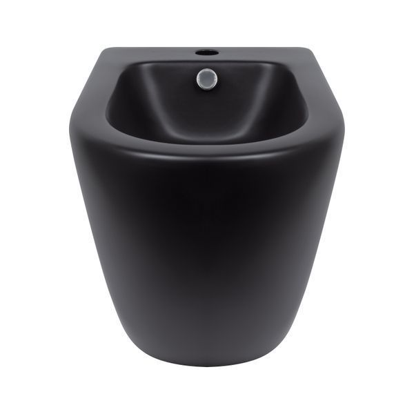 Биде напольное Qtap Robin 565x360x405 Matt black QT13442141CMB SD00043834 фото