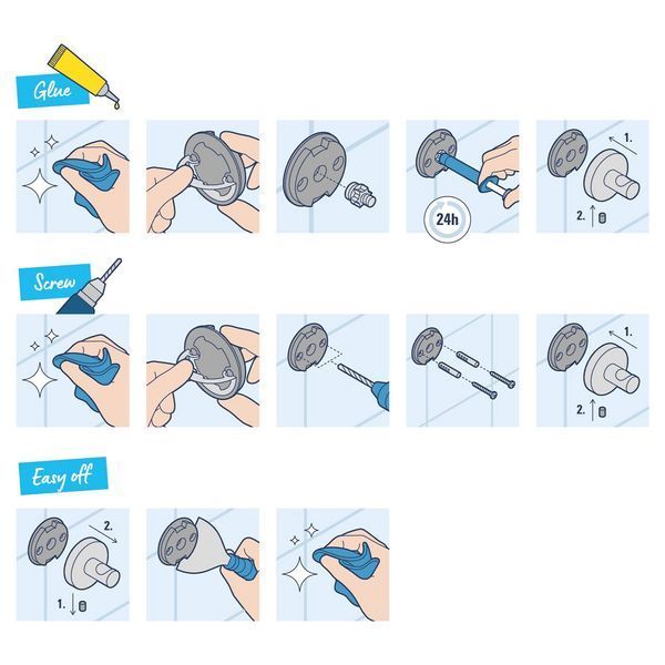 Тримач туалетного паперу Grohe QuickFix Start Cube 411022430 CV033764 фото