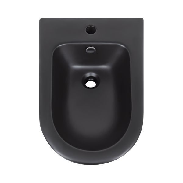 Биде напольное Qtap Robin 565x360x405 Matt black QT13442141CMB SD00043834 фото