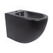 Биде напольное Qtap Robin 565x360x405 Matt black QT13442141CMB SD00043834 фото 4