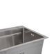Мийка для кухні інтегрована Lidz Handmade H7545 Brushed Steel 3,0/1,0 мм LDH7545BRU49457 SD00055581 фото 7