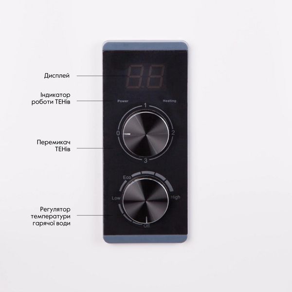 Водонагрівач електричний Thermo Alliance 30 л плоский вертикальний, сухий ТЕН 2 кВт (0,8+1,2) DT30V20G(PD)-D/2 SD00046725 фото
