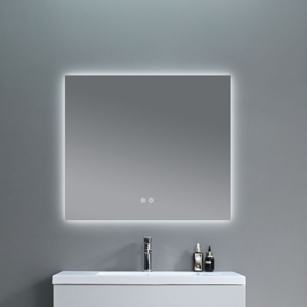 Дзеркало Qtap Taurus (TA1) 1200&times;800 мм з LED-підсвічуванням Touch, з антизапотіванням, з димером, рег. темп. кольору (3000-6500K) QTTAU120080048958 SD00055082 фото