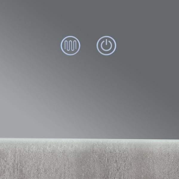 Дзеркало Qtap Taurus (TA1) 1200&times;800 мм з LED-підсвічуванням Touch, з антизапотіванням, з димером, рег. темп. кольору (3000-6500K) QTTAU120080048958 SD00055082 фото