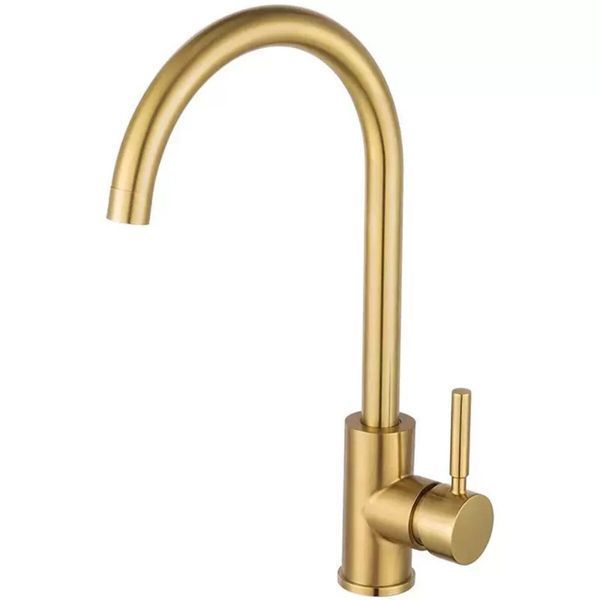 Комплект кухонної мийки Platinum Handmade 50*50 PVD Gold 3.0 - 1.0 pl23555 фото