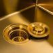 Комплект кухонної мийки Platinum Handmade 50*50 PVD Gold 3.0 - 1.0 pl23555 фото 5