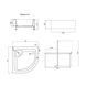 Душевой поддон Lidz KAPIELKA ST80x80x41 см с панелью SD00050482 фото 4
