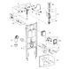 Комплект 4 в 1: Инсталляция GROHE Solido 3 в 1 3884966Q + Унитаз безободковый Kroner Oker WHI533536 RIMLESS (3884966KO533536) CV033827 фото 4