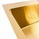 Комплект кухонної мийки Platinum Handmade 60*50 PVD Gold OB-D91B pl235223 фото 7