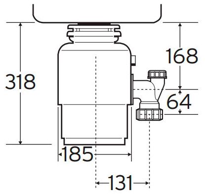 Подрібнювач харчових відходів In-Sink-Erator Model 66 090820 фото