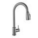 Змішувач для кухні Lidz Aria 015FL (k35) з висувним виливом LDARI015FLGRP49560 Graphite SD00055684 фото 1