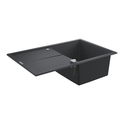 Мойка для кухни 780 x 500 мм, Granite Black (31639AP0) 31639AP0 фото
