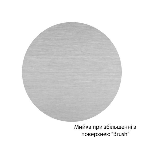Кухонна мийка Kroner KRP Geb&uuml;rstet - 4843HM (3.0/1.0 мм) CV022799 фото