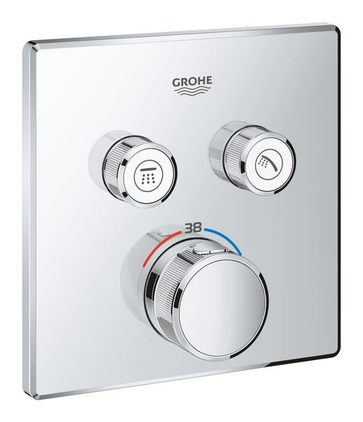 Grohtherm SmartControl Термостат скрытого монтажа с двумя кнопками управления (29124000) 29124000 фото