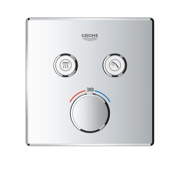 Grohtherm SmartControl Термостат скрытого монтажа с двумя кнопками управления (29124000) 29124000 фото