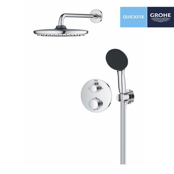 Душова система прихованого монтажу термостатична Grohe QuickFix Precision Grohtherm 34883000 CV033250 фото