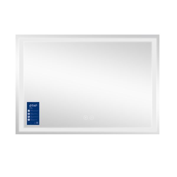 Зеркало Qtap Mideya (MI1) 1200х800 с LED-подсветкой Touch, с антизапотеванием, диммером QT2078F613W SD00034659 фото