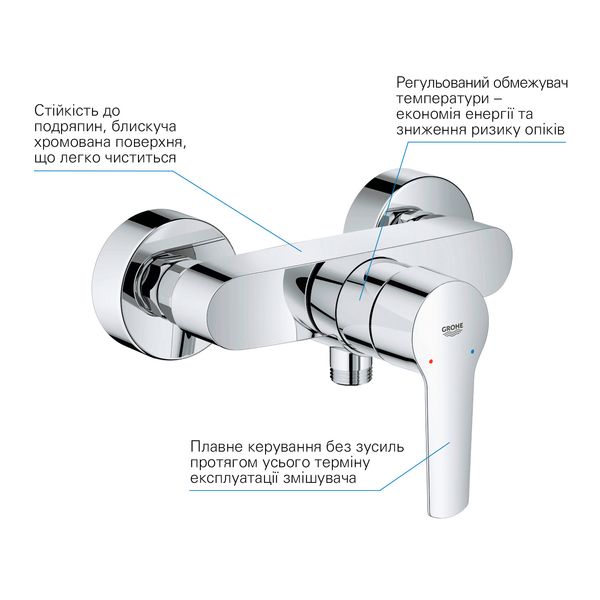 Смеситель для душа Grohe QuickFix Start 24208002 CV030584 фото